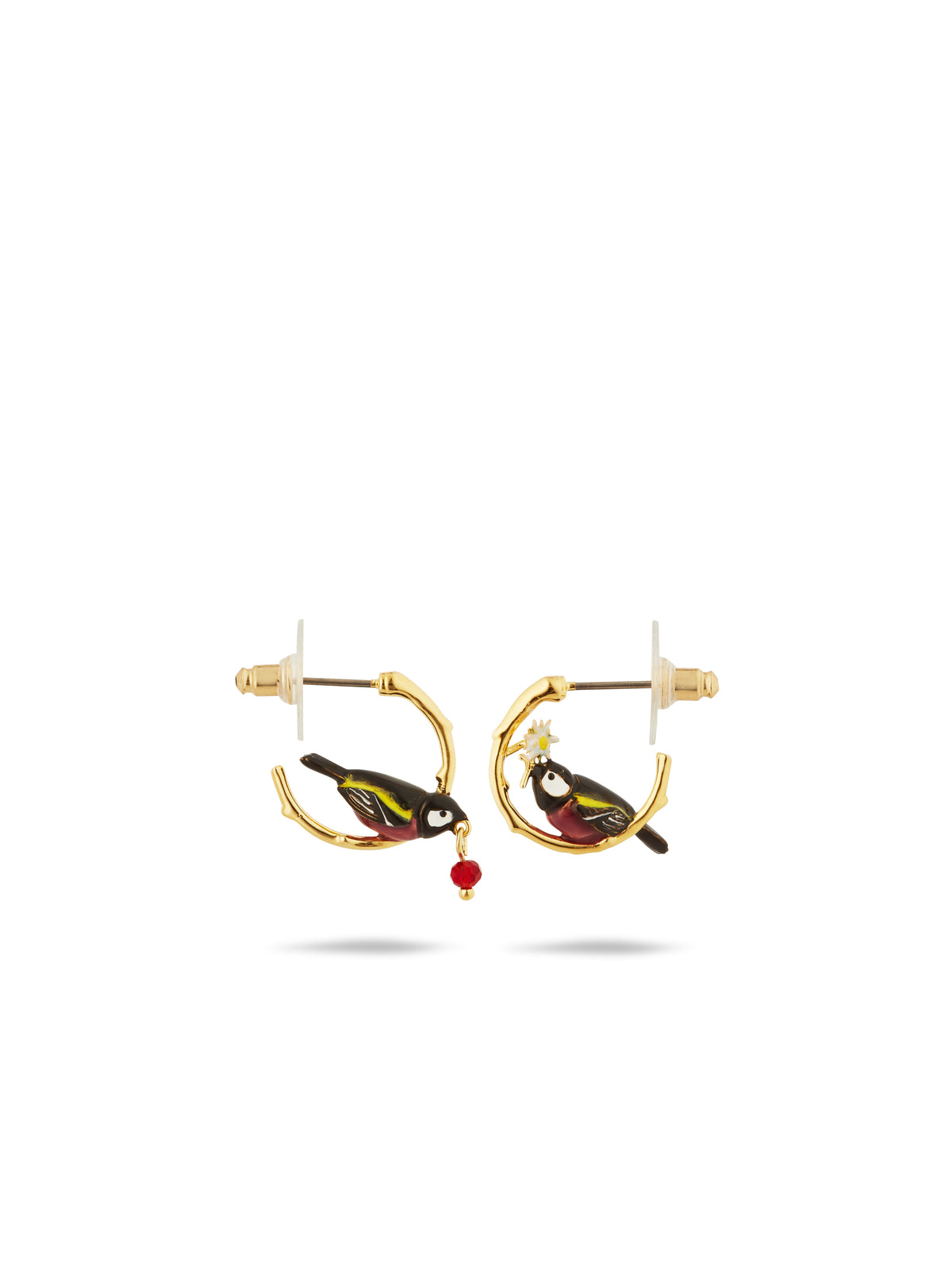 Asymmetrical Varied Tit Hoop Earrings | aula1041