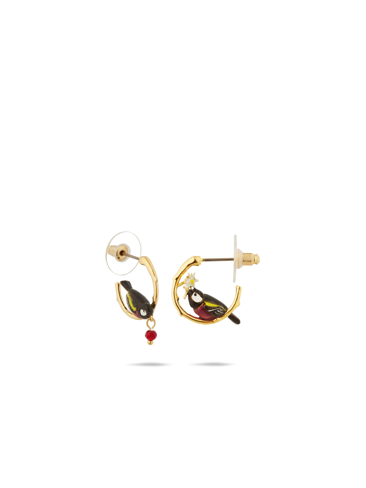Asymmetrical Varied Tit Hoop Earrings | aula1041
