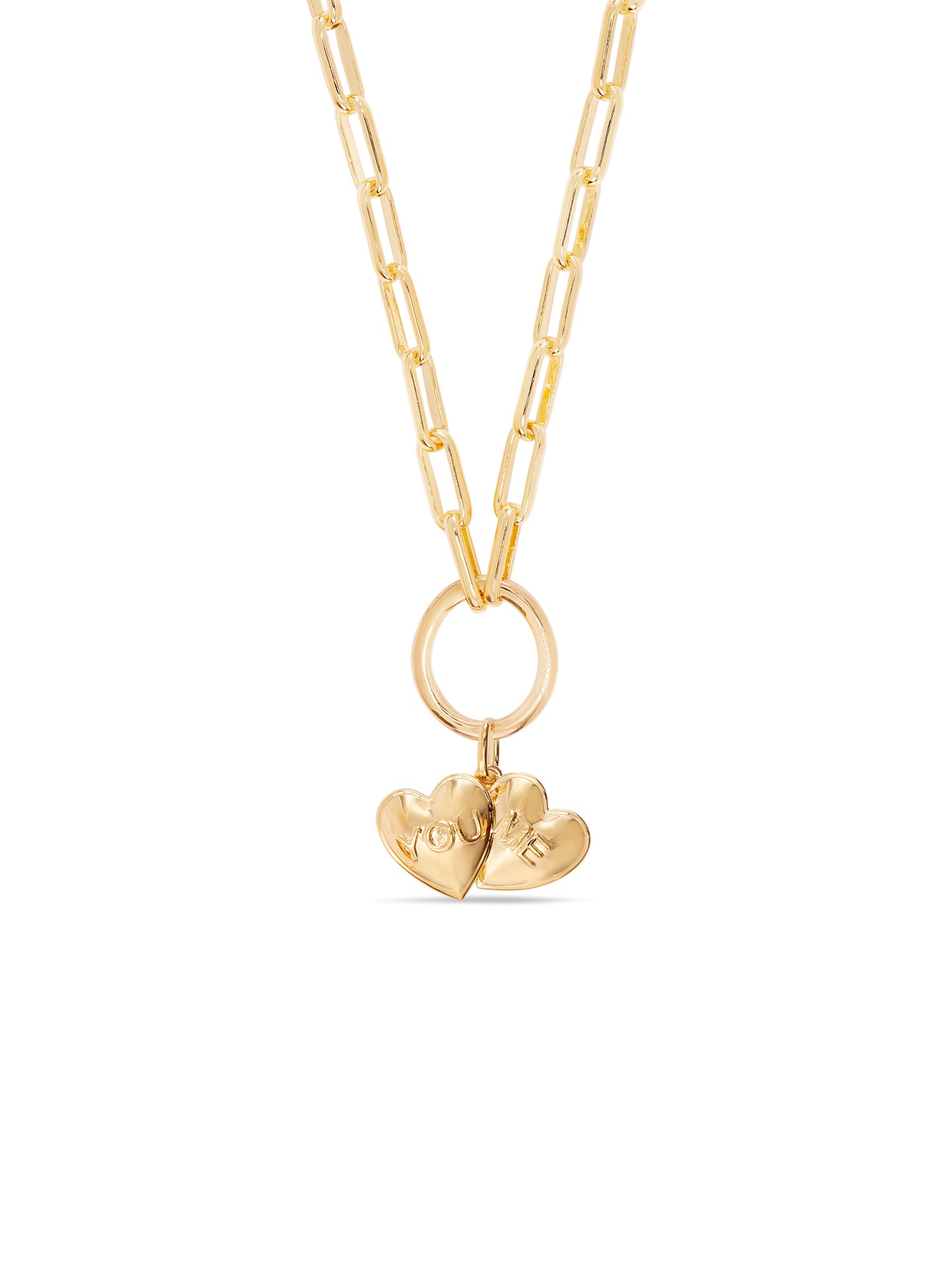 Pair Of Hearts Pendant | aupe4141