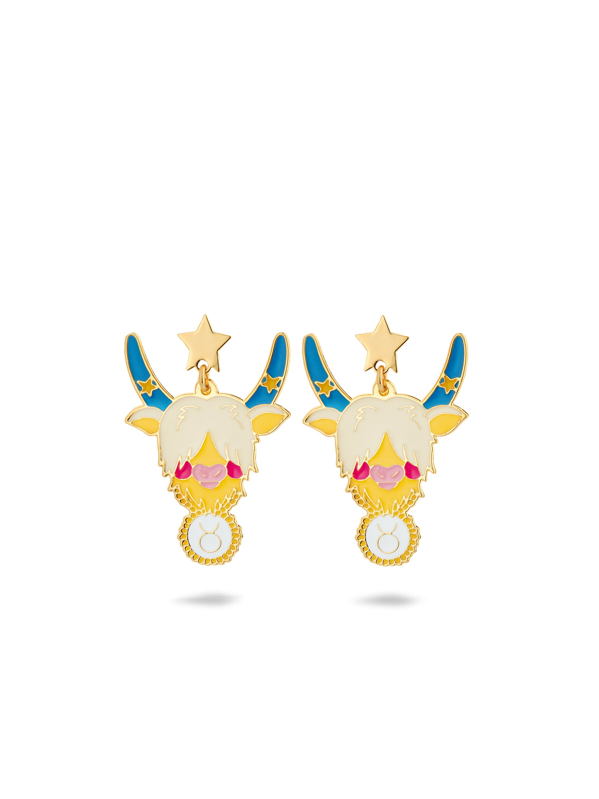 Taurus Astrological Sign Earrings | ausa1021