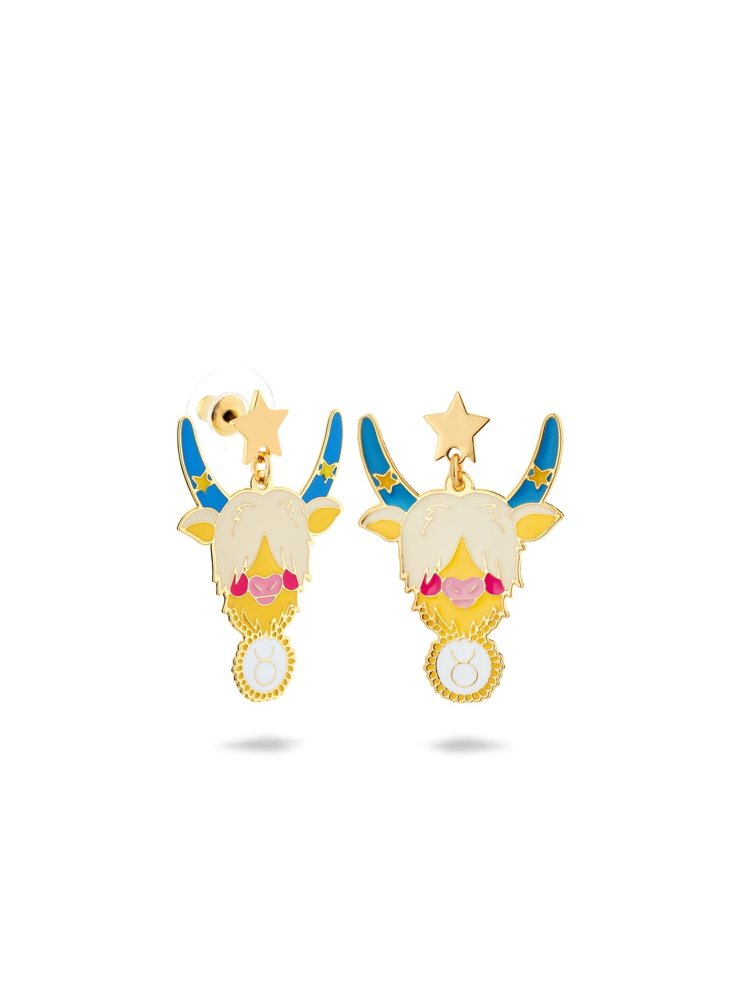 Taurus Astrological Sign Earrings