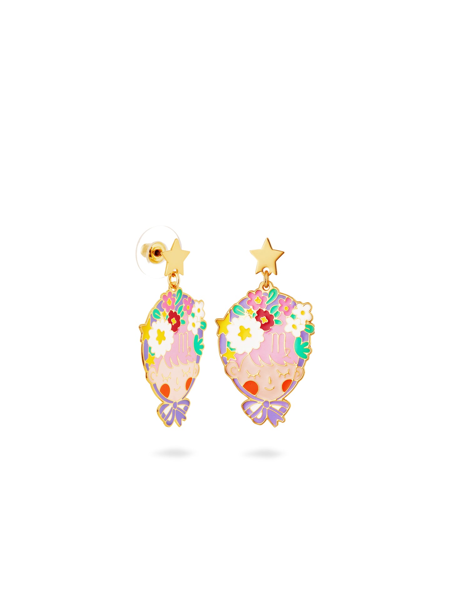 Virgo Astrological Sign Earrings