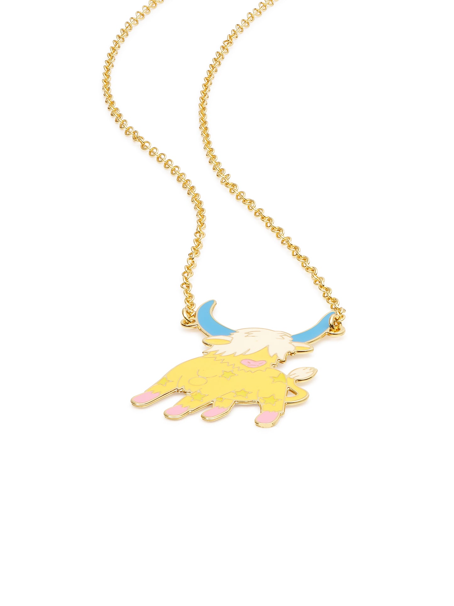 Taurus Astrological Sign Pendant Necklace | ausa3021