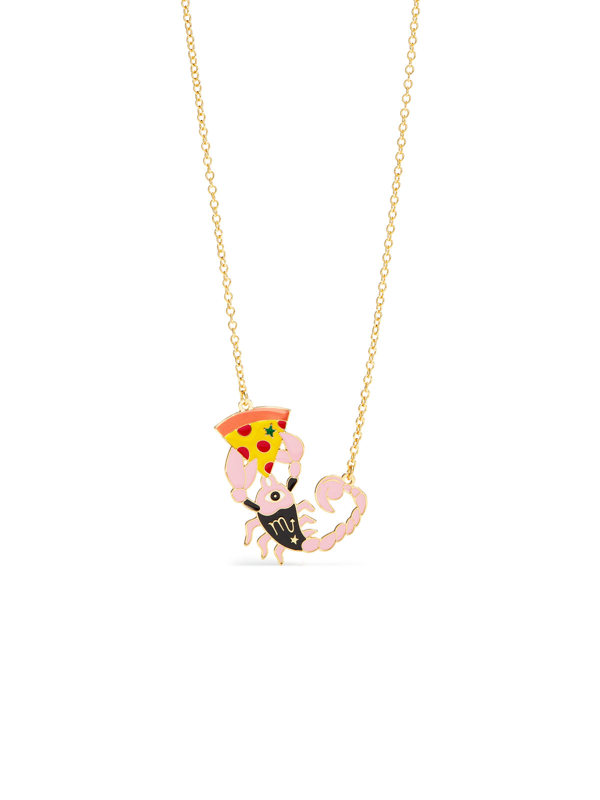 Scorpio Astrological Sign Pendant Necklace | ausa3081