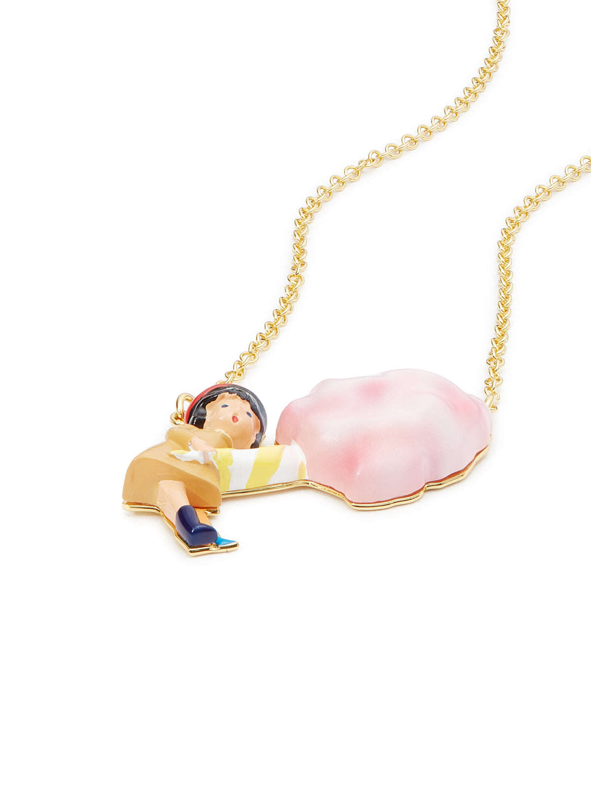 Little Girl And Candy Floss Statement Necklace | auto3011