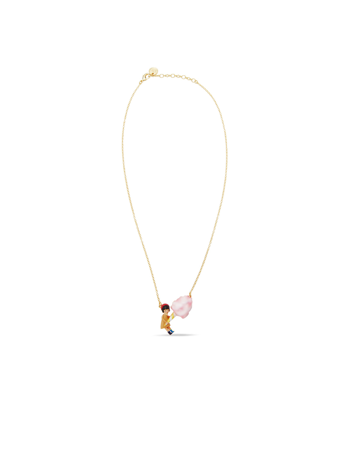 Little Girl And Candy Floss Statement Necklace | auto3011