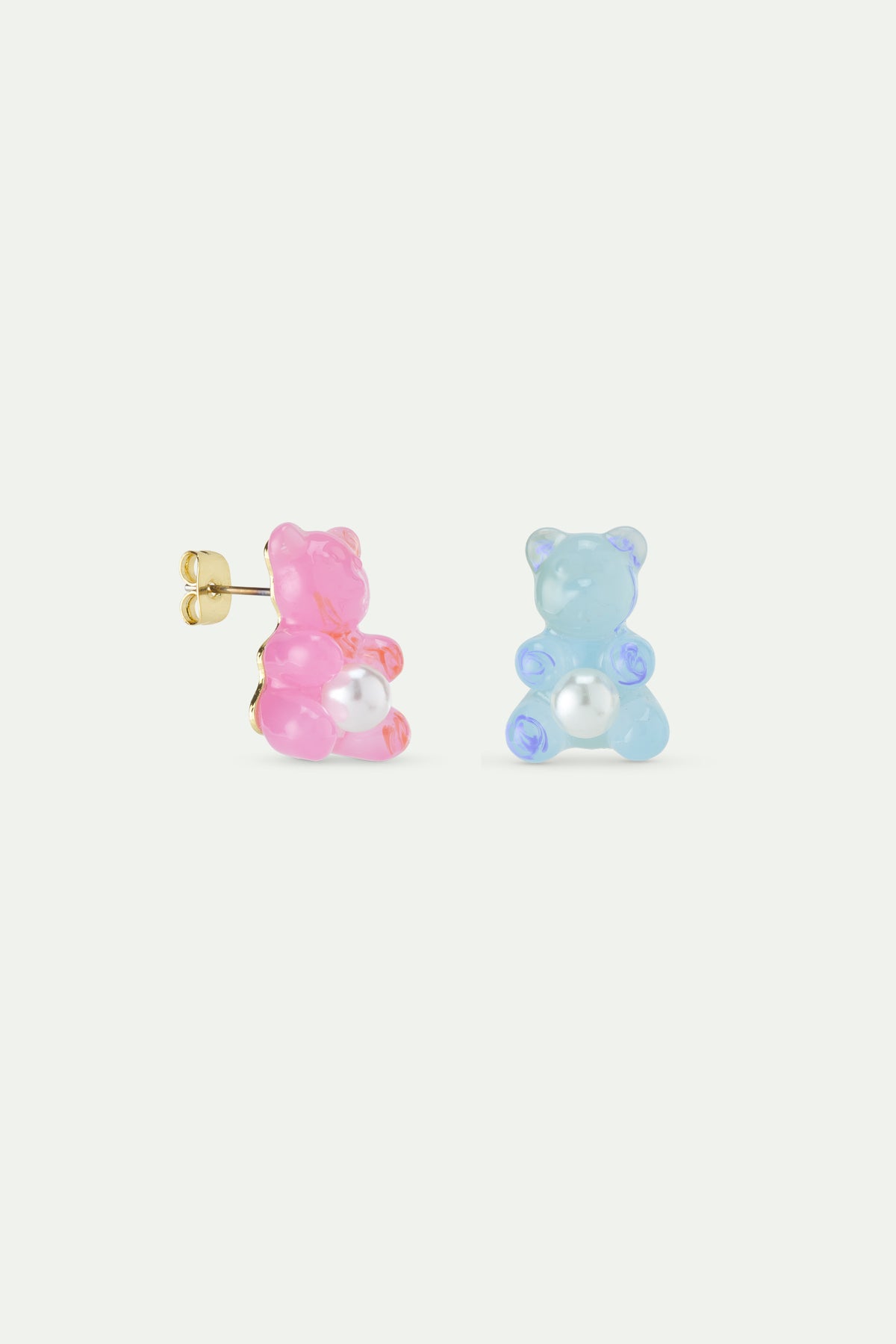Blue Teddy Bear Sweet Earrings | AWMC1061