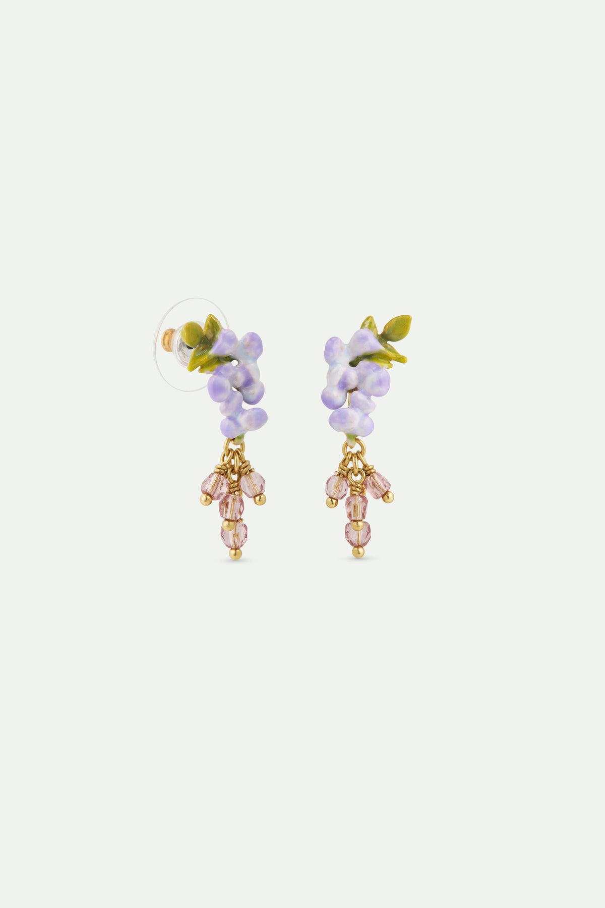 Purple Wisteria Earrings | AWMM1041
