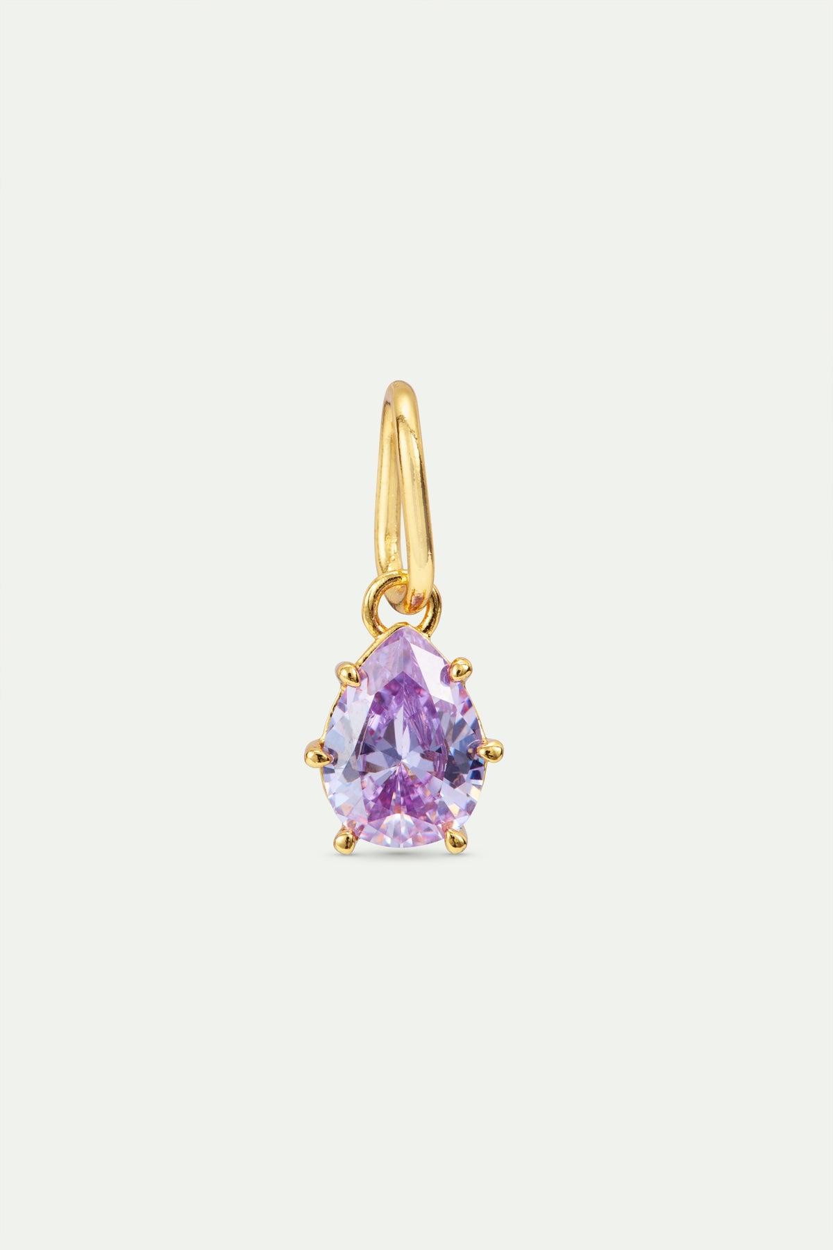 Lavender Purple Stone Pendant | AWPE4241