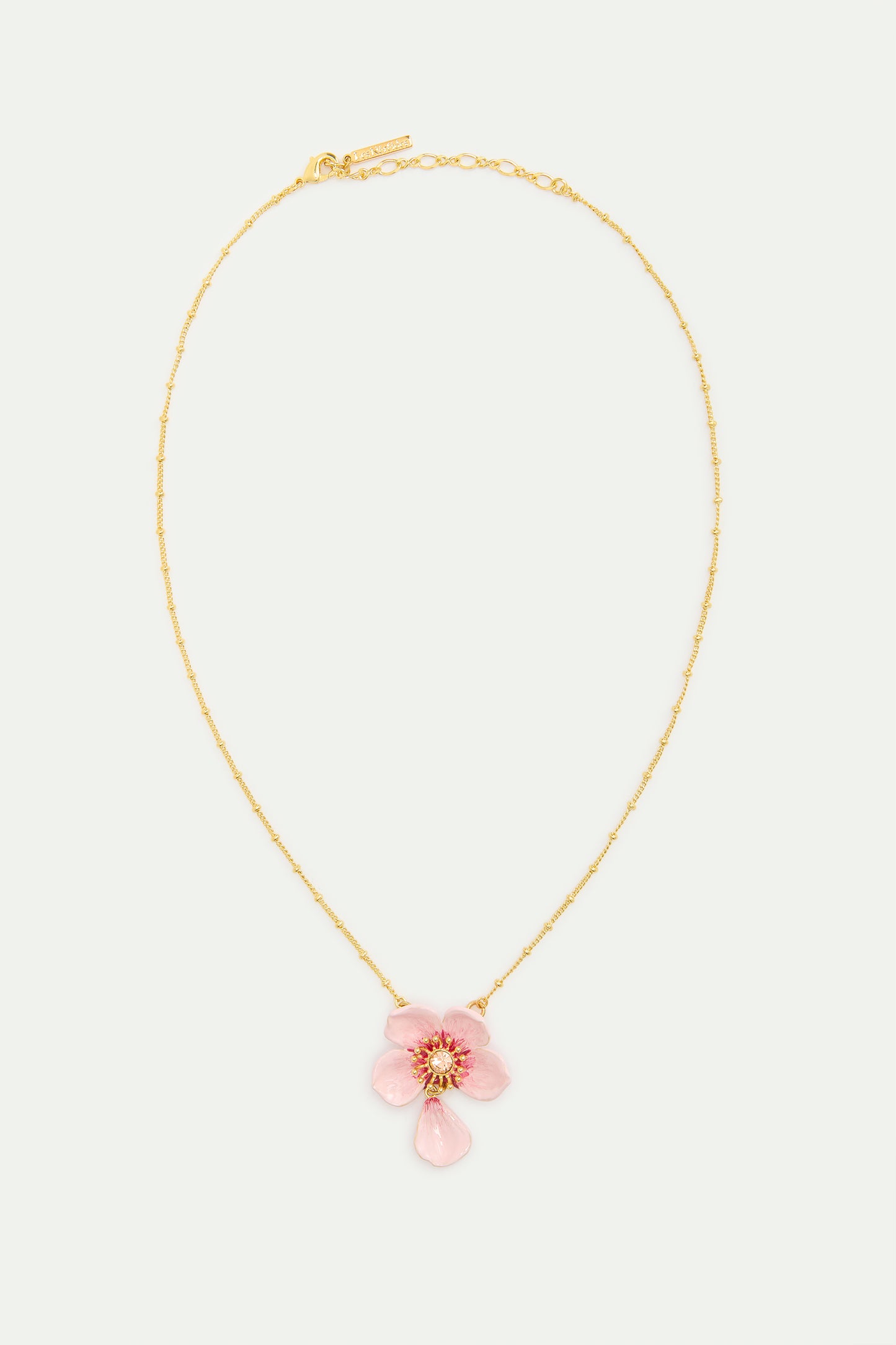 Pink Cherry Blossom Pendant Necklace | AXHA3092