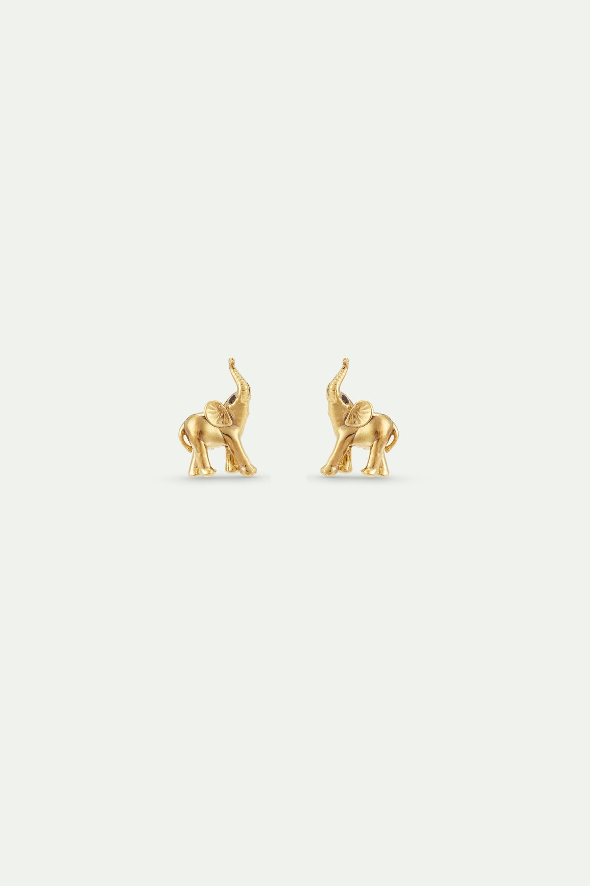 Golden Elephant Hook Earrings | AXLA1031