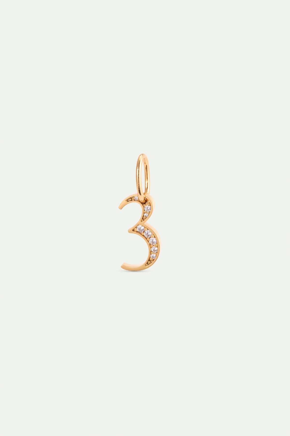 Number 3 Pendant, Creativity And Generosity | AXPE4031
