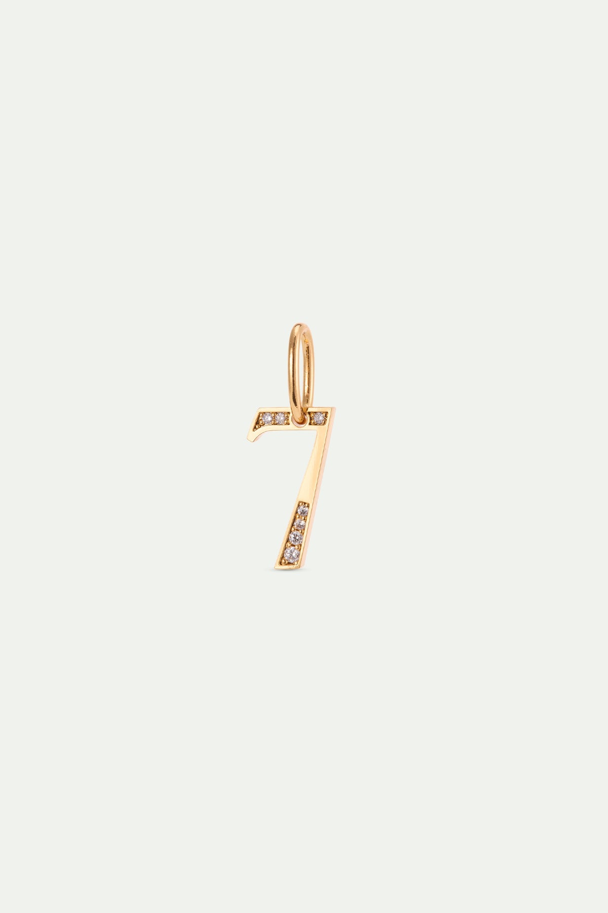 Number 7 Pendant, Spirituality And Intelligence | AXPE4071