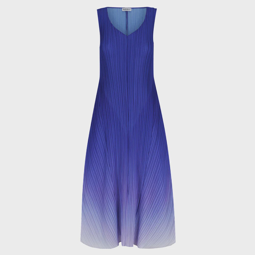 Alquema | Long Estrella Dress - Ombre / Sodalite