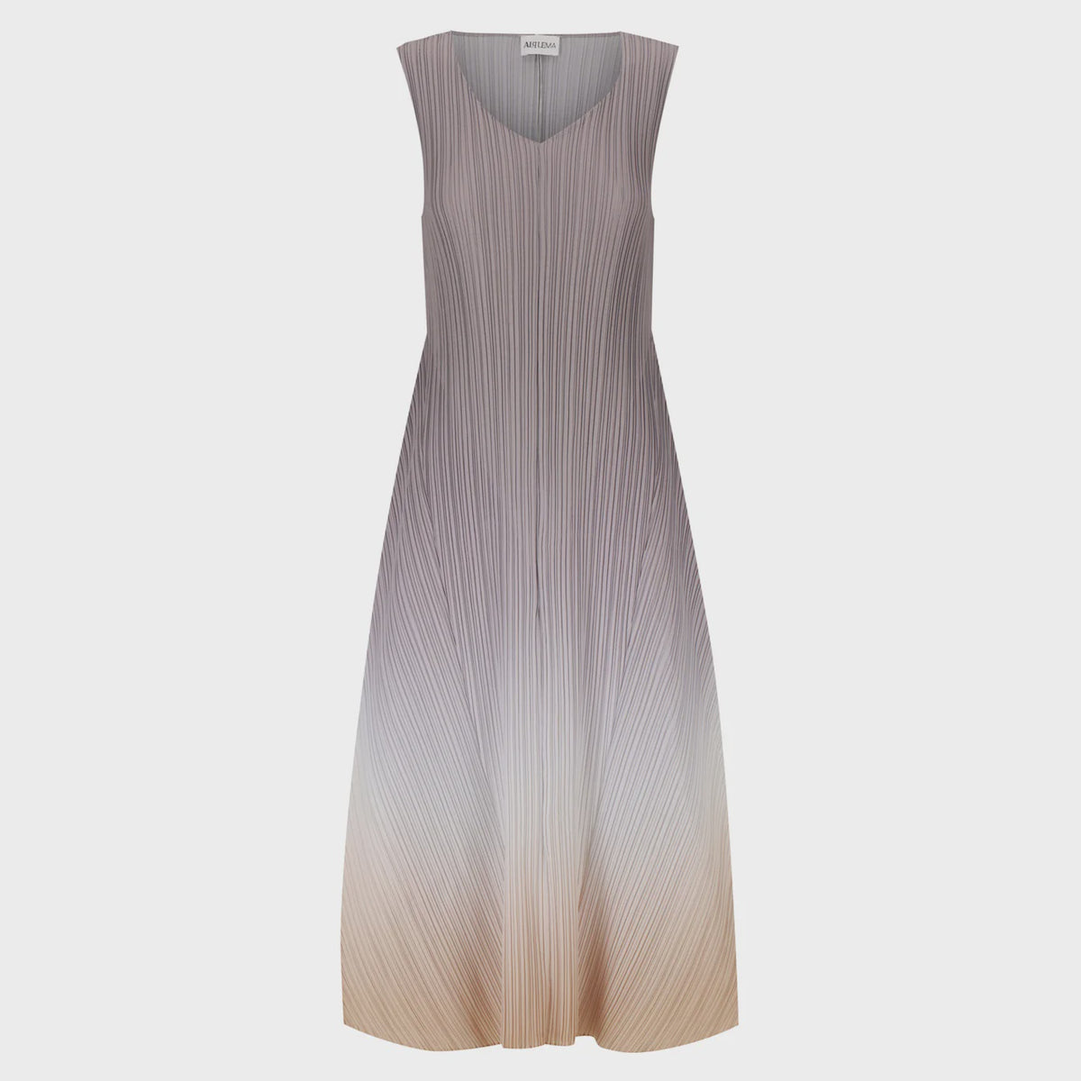 Alquema | Long Estrella Dress / Storm De Blanc