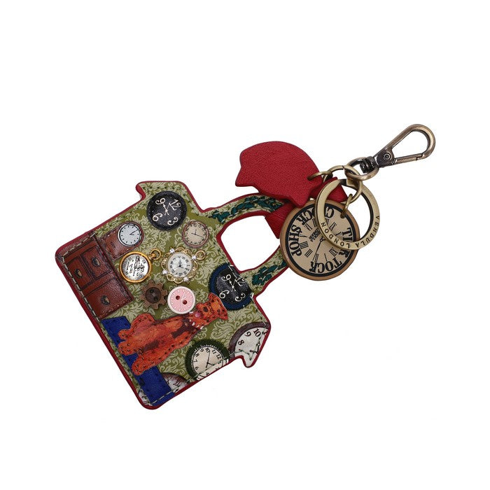 Tick Tock Clock Shop Key Charm