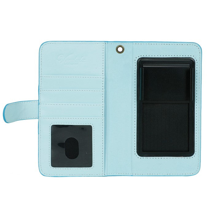 Vendula Vintage Rose Universal Flip Phone Wallet