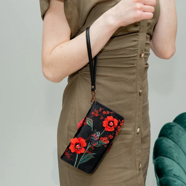 Butterfly Garden Universal Flip Phone Case