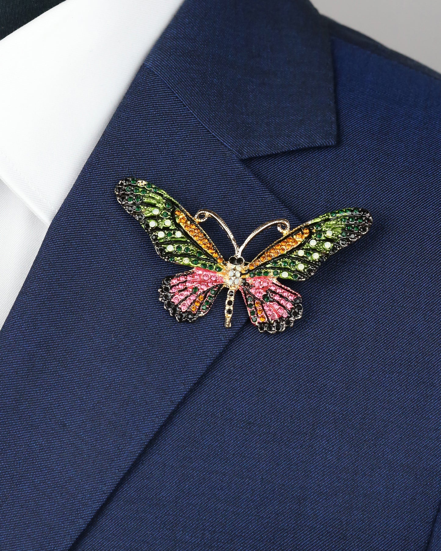 Butterfly Span Pin - Green