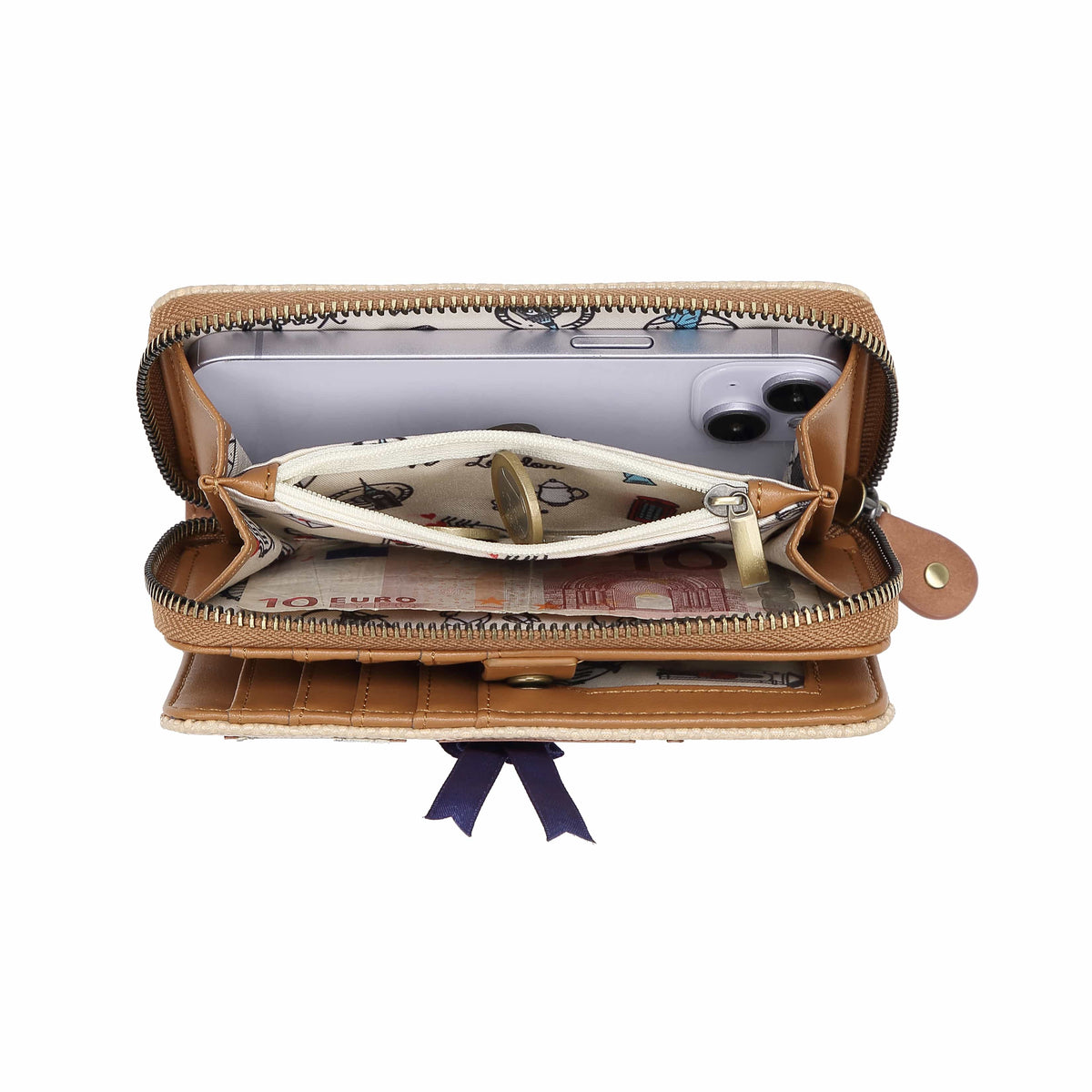 Pony Club Large Zip-Around Wallet