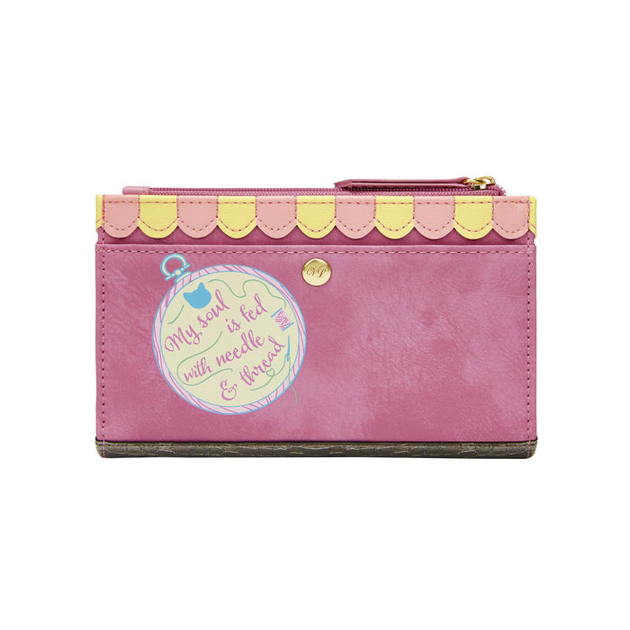 Vendula London Vendula Sewing Shop - Rasberry Edition Compact Folding Wallet
