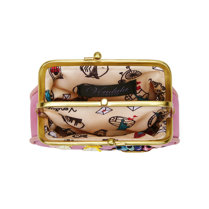 Vendula London Vendula Sewing Shop - Rasberry Edition Clipper Coin Purse