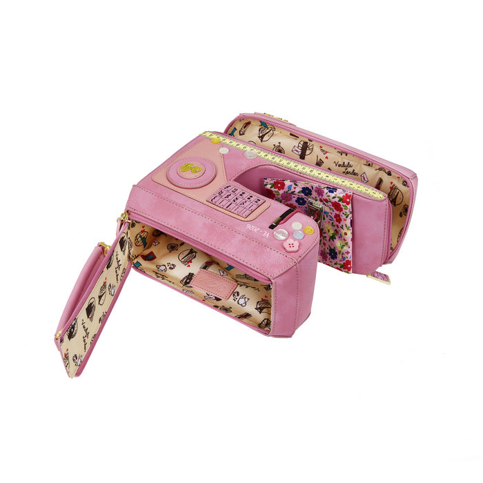 Vendula London Vendula Sewing Shop - Rasberry Edition Sewing Machine Bag