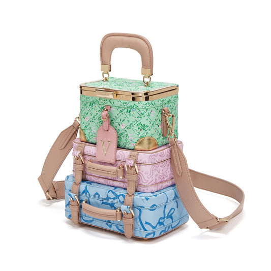 The Grand Vendula Hotel Suitcase Stack Bag