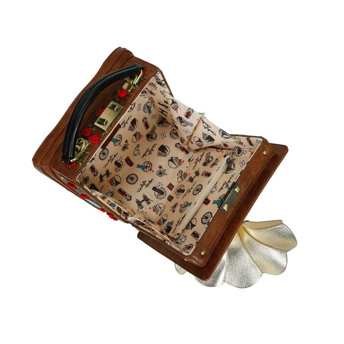 Vendula Vintage Rose Grammophone Bag