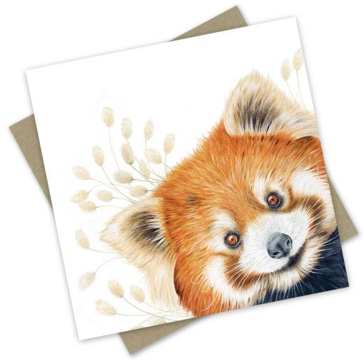 Santa Dog Greeting Card