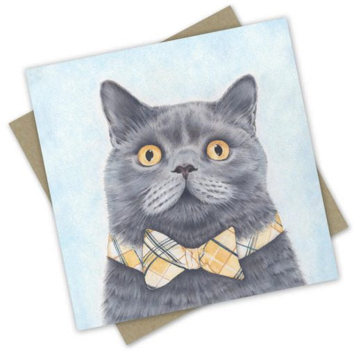 ‘Cat’ Greeting Card