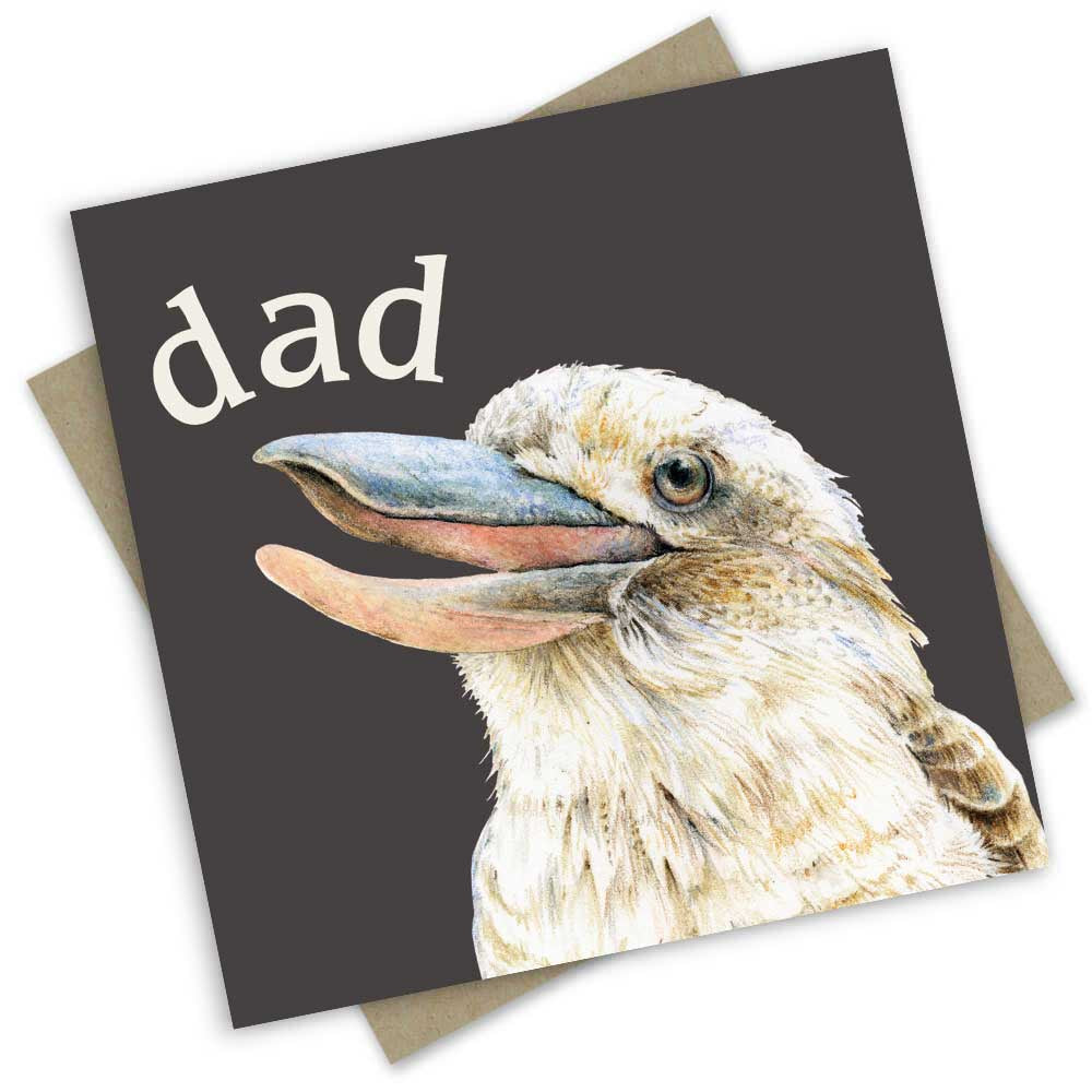 "dad" Laughing Kookaburra