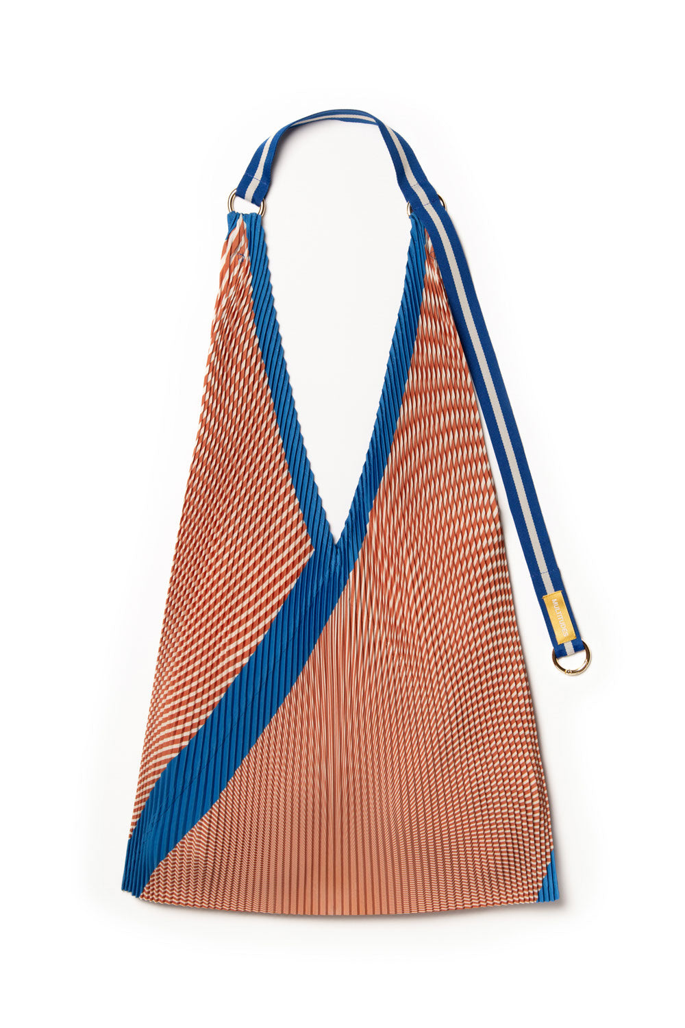 Multitudes Anna Cobalt Pleated Y Bag