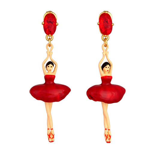 Bo Pas de Deux Red Red Earrings | RDD115T/3