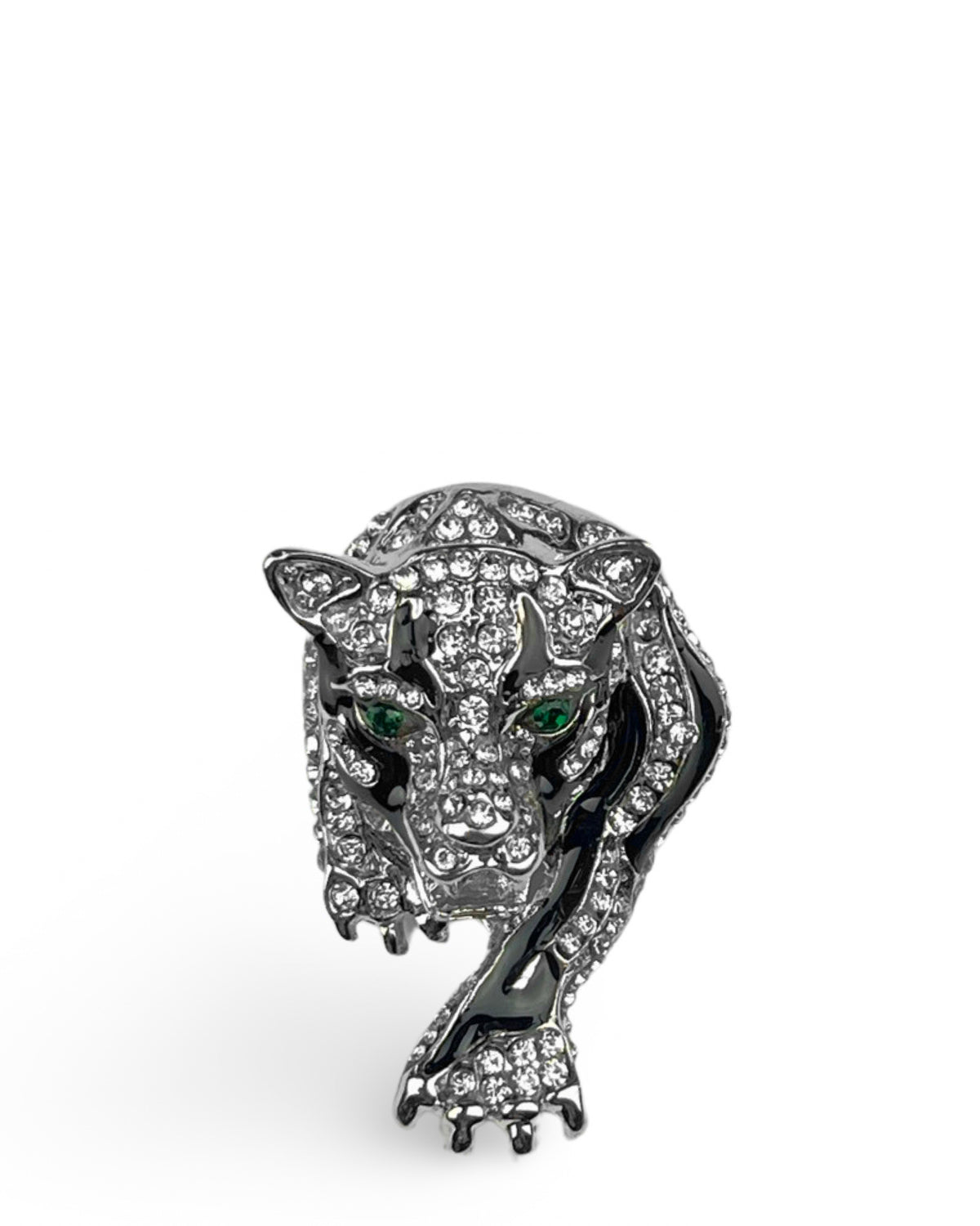 Tiger Prowl Pin - Silver