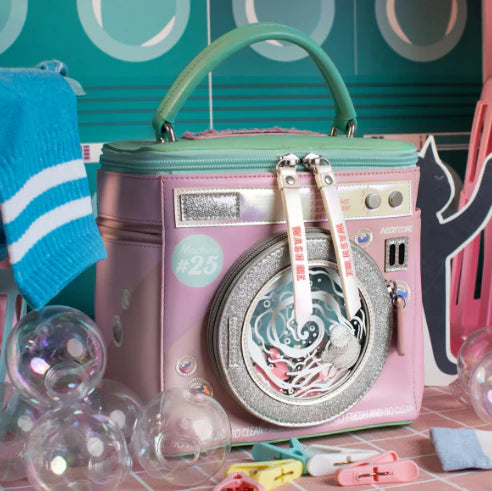 Bubble Cats Washer Dryer