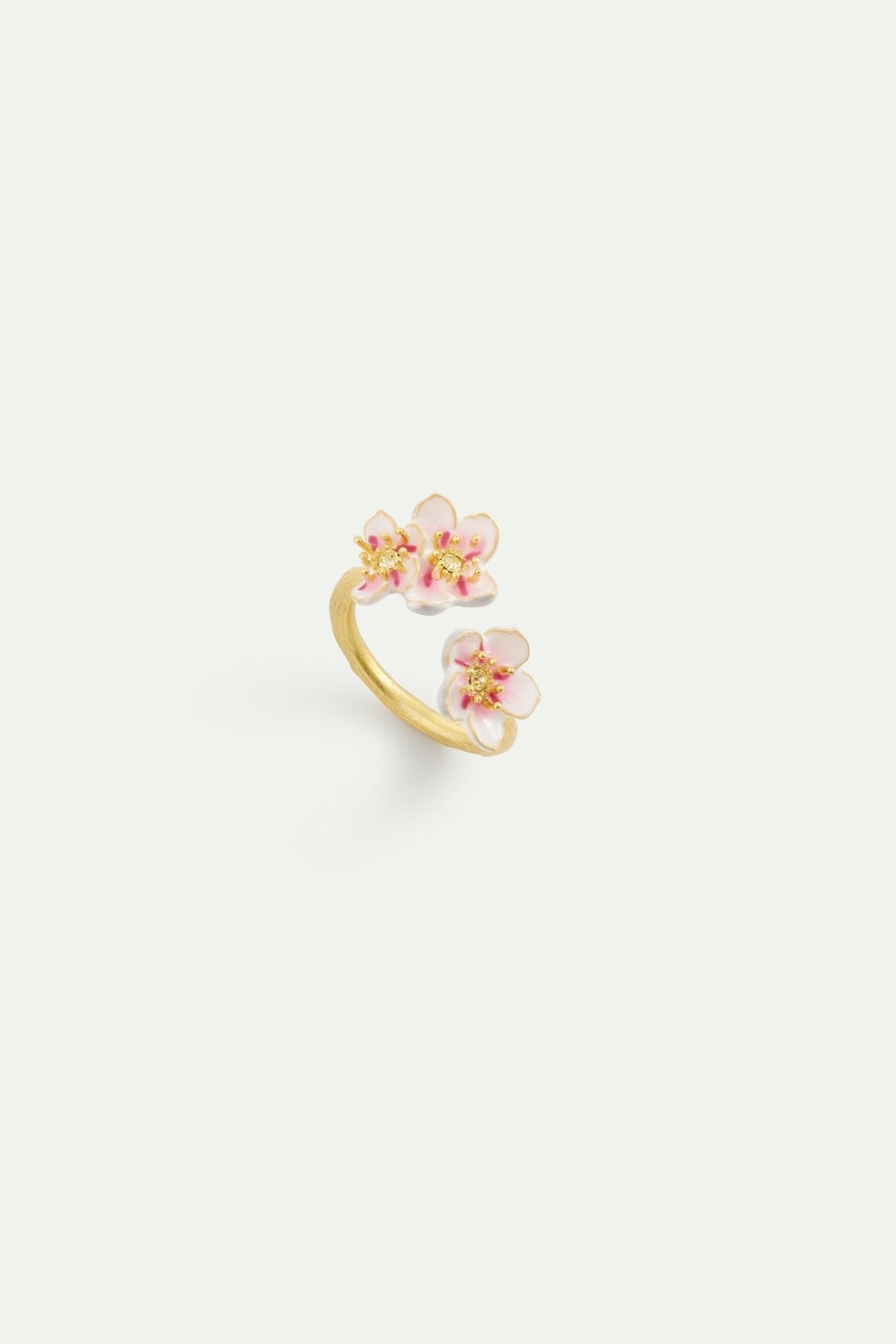 Mini Cherry Blossom Adjustable Ring | AYHM6011 - Les Nereides