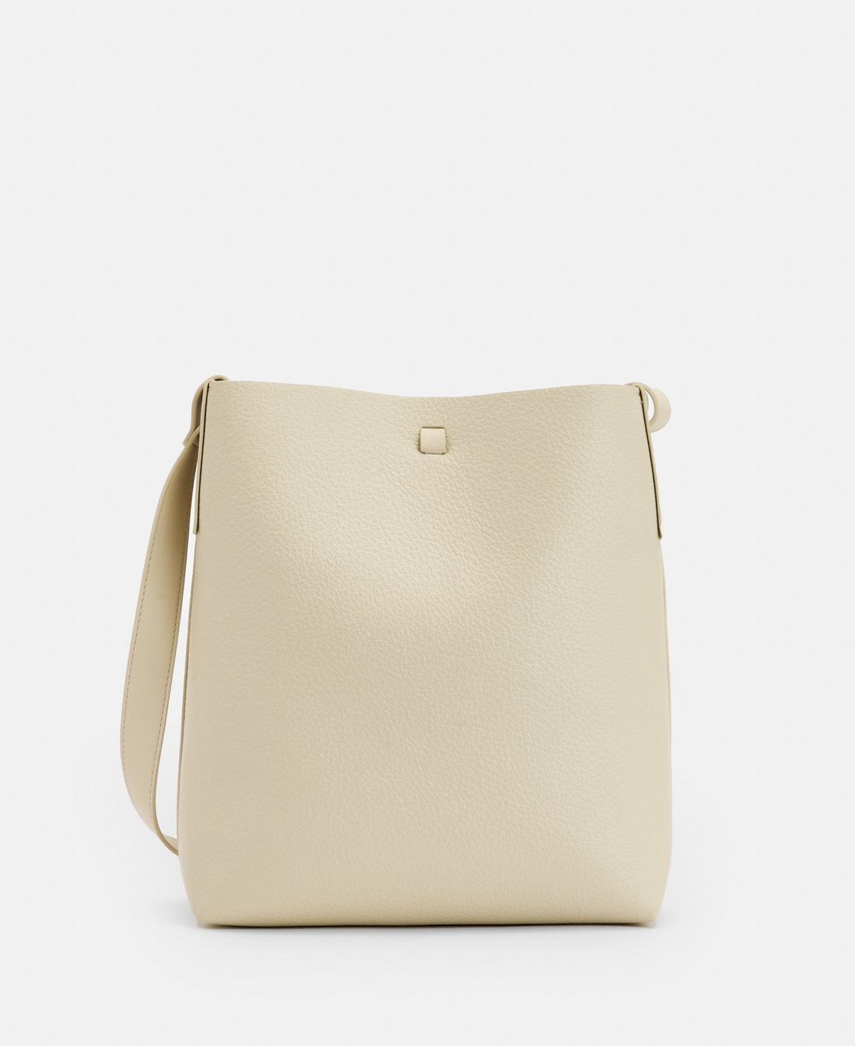 Women Bags | Beige Recycled Material Hobo by Spanish designer Adolfo Dominguez