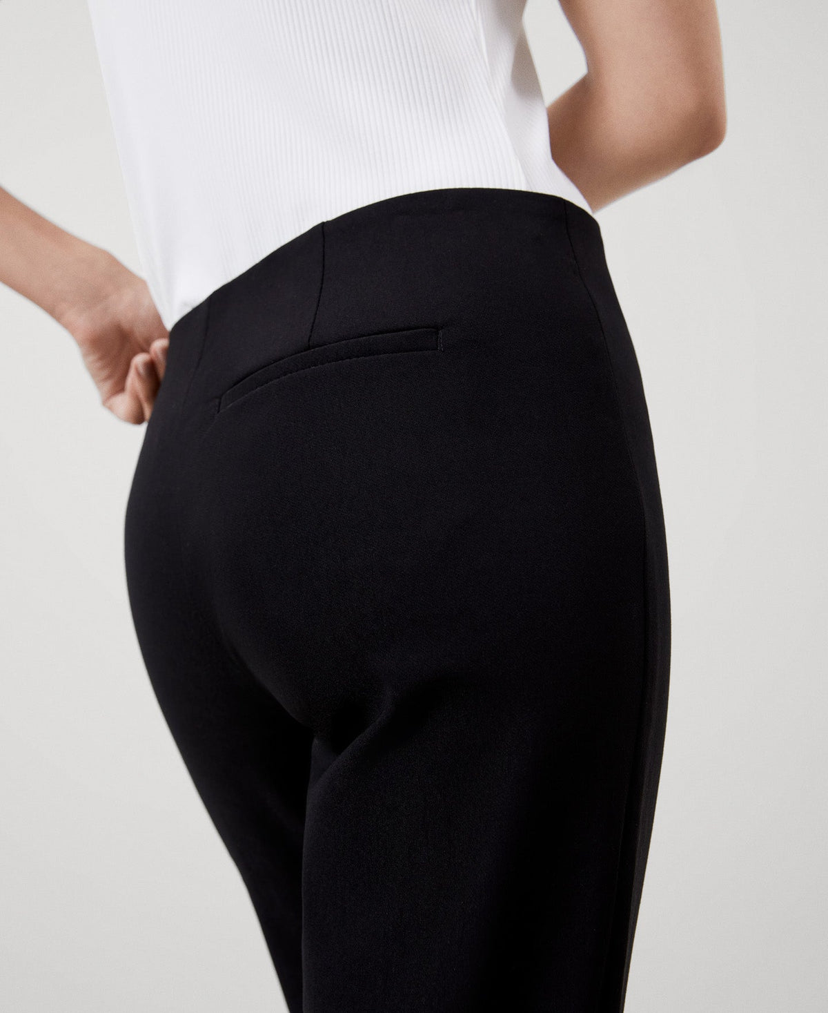 Women Trousers | Black Skinny Jeans by Spanish designer Adolfo Dominguez