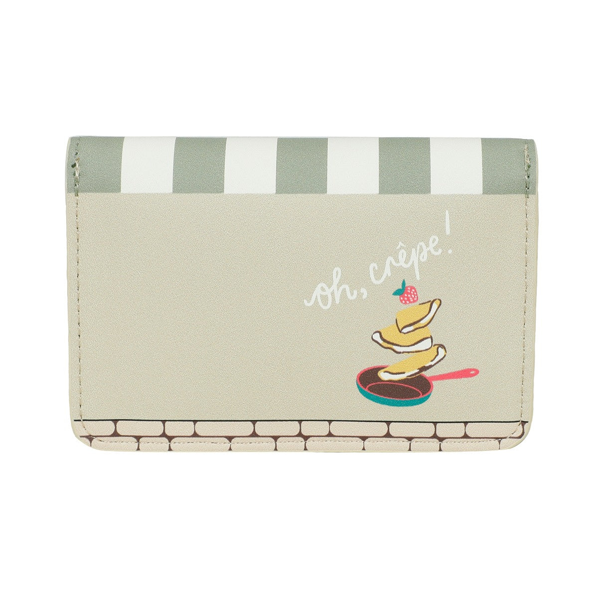 La Petite Creperie Accordian Card Wallet