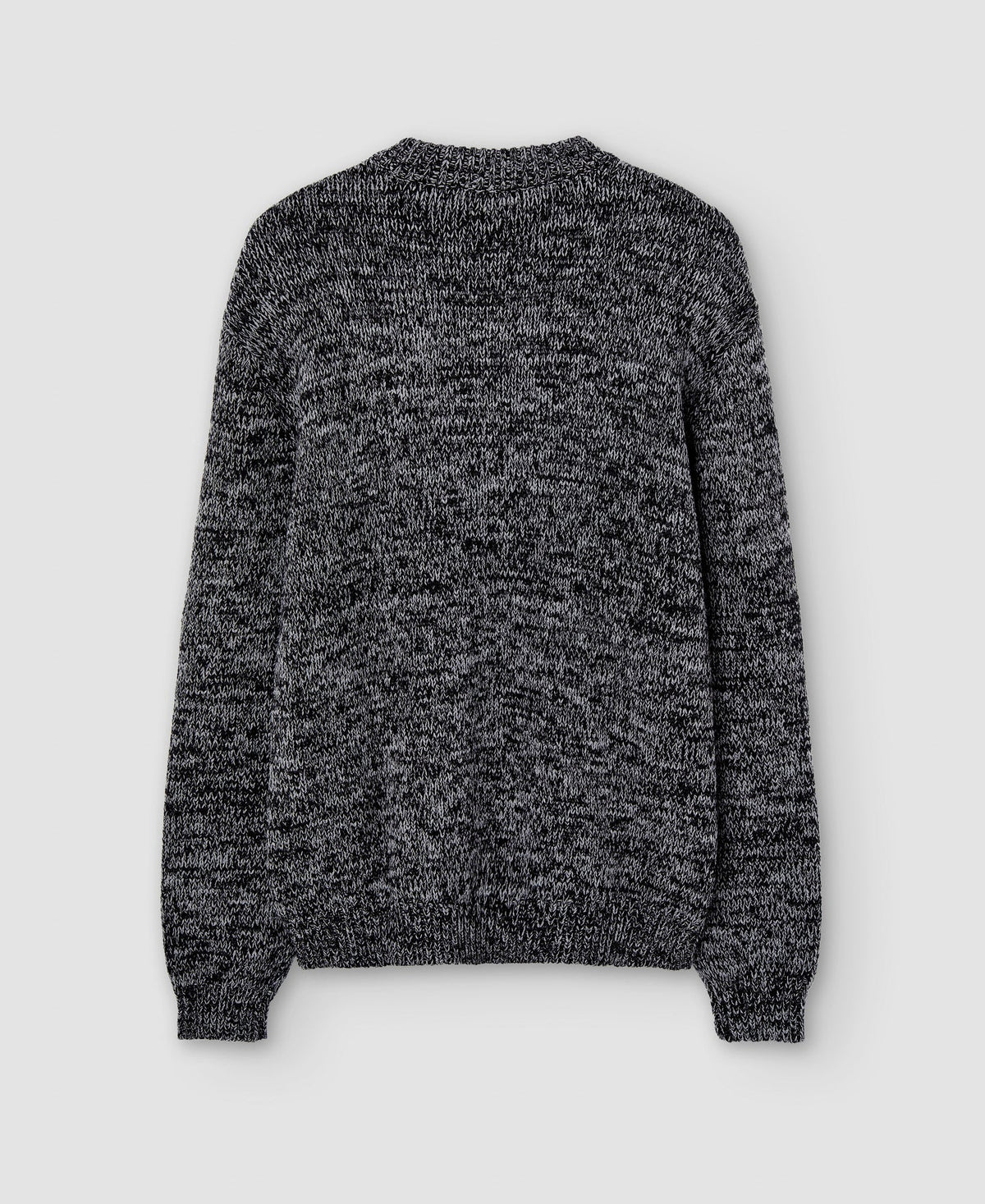 Men Jersey | Charcoal Grey/Ligh Sweater by Spanish designer Adolfo Dominguez