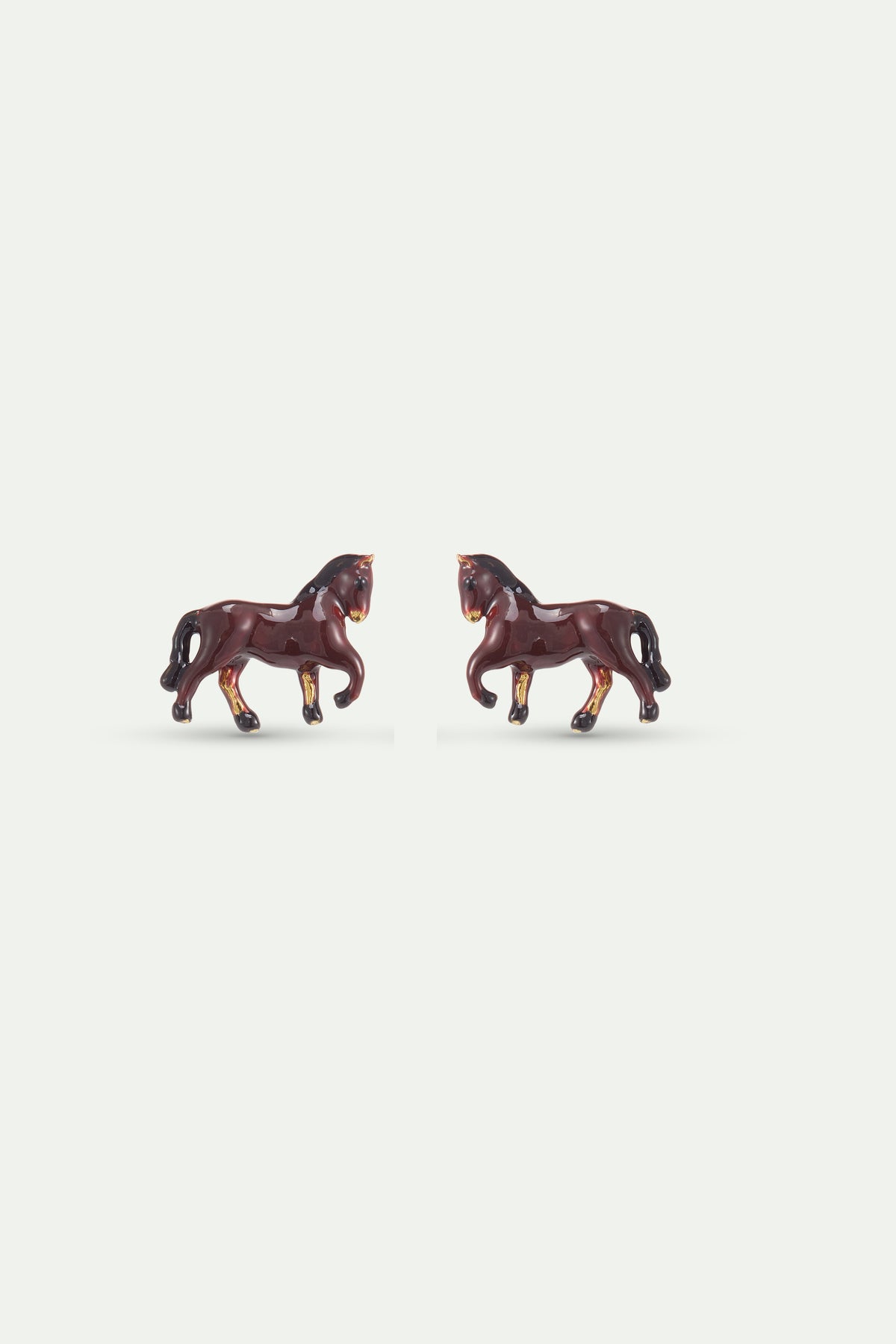 Horse Earrings Stud view