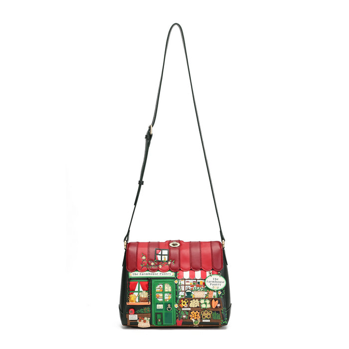 Vendula London The Farmhouse Pantry Alice Bag vegan leather crossbody bag