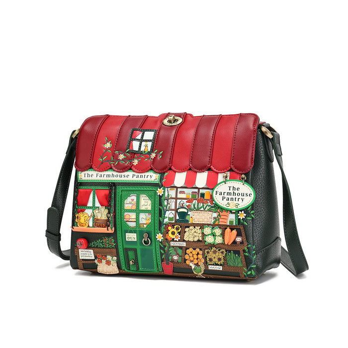 Vendula London The Farmhouse Pantry Alice Bag vegan leather, view 4