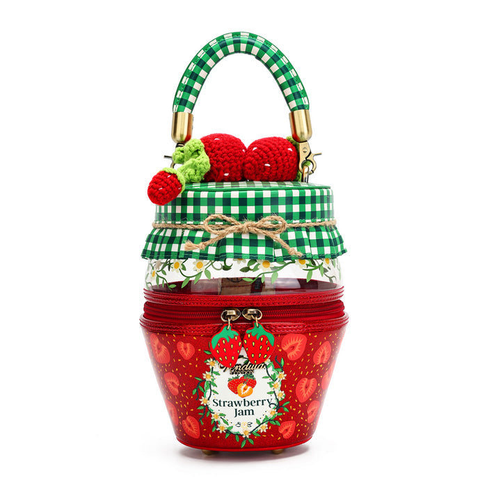 Vendula London The Farmhouse Pantry Strawberry Jam Bag, view 7