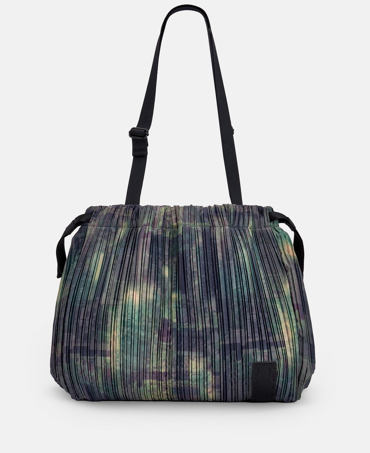 Women Bags | Green Print Shopper Printed In Recycled Polyester by Spanish designer Adolfo Dominguez