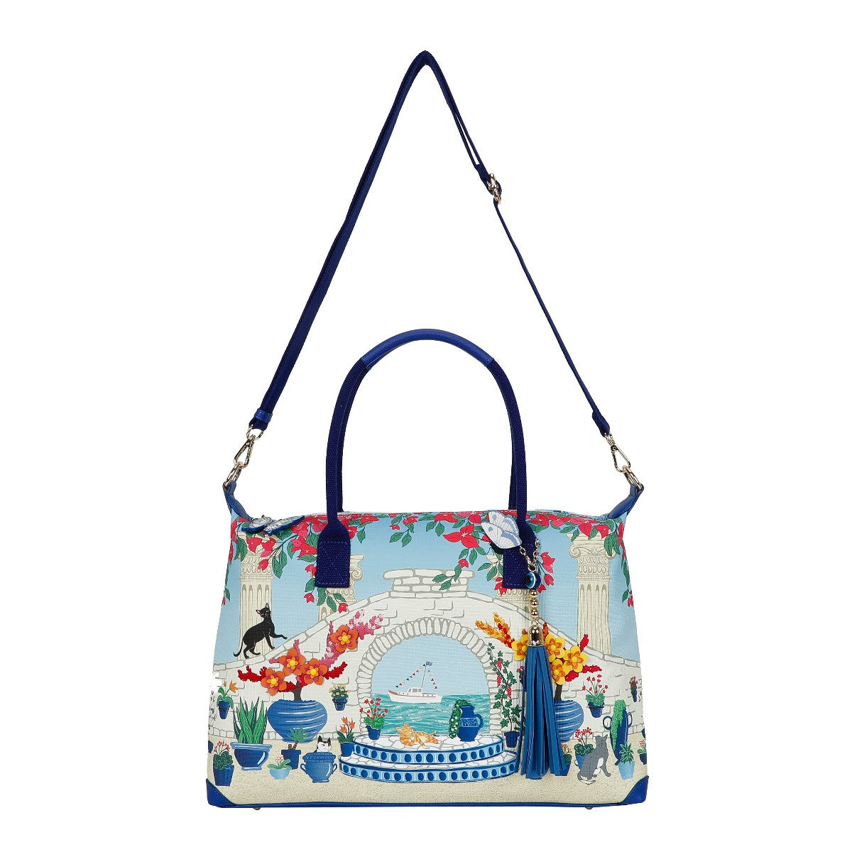 Greek Garden Weekender Bonnie Bag
