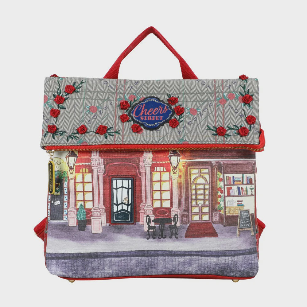 Cheers Street Foldover Clara Backpack