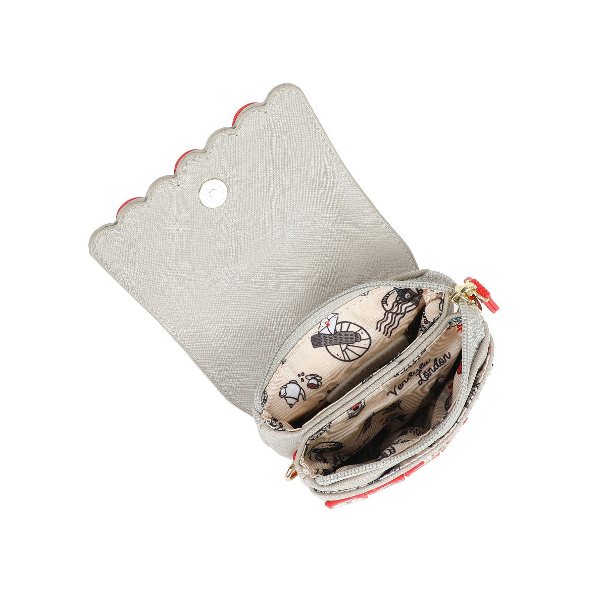 Vendula Sushi - Grey Edition Phone Pouch