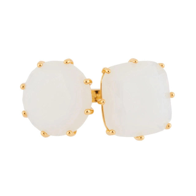 La Diamantine 2 Big Stones Opal Rings | AGLD6111